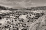 © Malcolm Walker  <em>Lone Ruined Barn with Ingleborough shrouded in cloud</em>