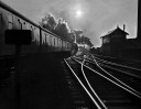 © John Cooper-Smith  <em>Leicester Central - trains pass</em>
