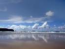 © Gill Pinkerton  <em>Reflections,  Sandwood Bay</em>
