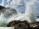 © Harry Pinkerton  <em>Breaking waves in Sandwood Bay</em>