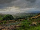 © Elaine Ward  <em>Storm at sunset over Ambleside</em>