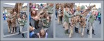 © Malcolm Walker  <em>Giraffe & baby (Dolly & Juno), street theatre</em>