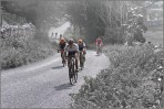 © Harry Pinkerton  <em>3 Peaks Cyclo-cross riders approaching Ingleton</em>