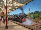 © John Cooper-Smith  <em>Hellifield Station - Royal Scot</em>