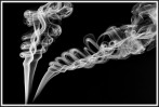 © Malcolm Walker  <em>Smoke art</em>