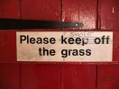 © Harry Pinkerton  <em>Welcome sign on a Scottish Bothy</em>