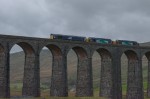 © Sarah France  <em>Heavy Brigade over Ribblehead</em>