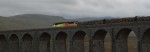 © Sarah France  <em>Log train heads south</em>