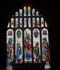 © Gill Pinkerton  <em>Kirkby Malham Church Window</em>