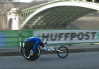 © Elaine Ward  <em>Marathon on wheels</em>