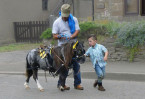 © Elaine Ward  <em>Boy with horse</em>