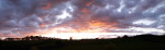 © Elaine Ward  <em>Sunset panorama</em>