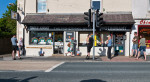 © John Bentley  <em>Social-distancing chip shop</em>