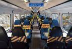 © John Bentley  <em>Social-distancing train</em>