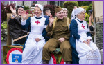 © Sue Haddrill  <em>Scouting's tribute to VE Day and the NHS for Ingleton Gala Parade</em>