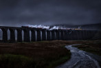 © John Cooper-Smith  <em>Stormy night at Ribblehead</em>