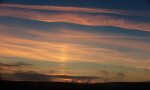 © Rod Smith  <em>Sunset with Con Trail</em>