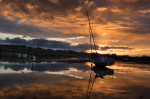 © Peter Robinson  <em>Estuary Sunset</em>