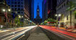 © Graham Wood  <em>Philadelphia Town Hall at Dusk</em>
