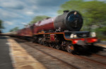 © Rod Smith  <em>High Speed Steam Train</em>