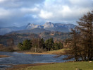 © Gill Pinkerton  <em>The Langdales from Claife Heights</em>
