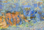 © Elaine Ward  <em>Colours in the rocks</em>