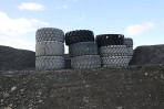 © Elaine Ward  <em>Tyres</em>