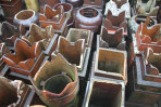 © Mike Mellers  <em>chimney pot collection</em>