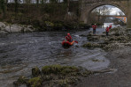 © Andy Best  <em>Cumbrian Fire & Rescue River Lune</em>