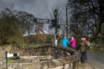 © Peter Robinson  <em>Gathering for Spring Walk</em>