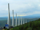 © Elaine Newington Ward  <em>Approaching the Milau Bridge</em>