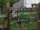 © Rodney Dinnen  <em>Footpath direted in a pretty village</em>