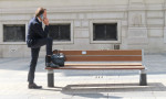 © Elaine Newington Ward  <em>Business on the Champs d'Elysee</em>