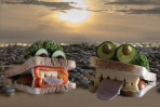 © Andy Best  <em>Mr & Mrs Sandwich</em>