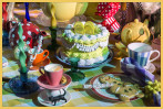 © Sue Haddrill  <em>Mad Hatters Tea Party</em>
