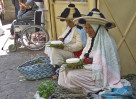 © David Crutchley  <em>Market scene</em>