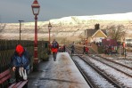 © Elaine Ward  <em>Ribblehead station in Winter</em>