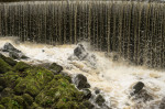 &copy; Graham Wood&nbsp;&nbsp;<em>Weir at Skipton Woods (P)</em>