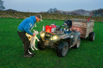 &copy; John Bentley&nbsp;&nbsp;<em>Lambing in Edale*NFS</em>