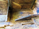 &copy; Elaine Newington Ward&nbsp;&nbsp;<em>Bench with colours</em>