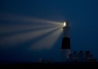 © David Harrop  <em>Misty Night at Portland Bill</em>
