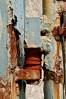 © Chris Chandler  <em>Rusting hinge</em>