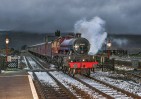 © John Cooper-Smith  <em>A wild winer's night at Ribblehead</em>